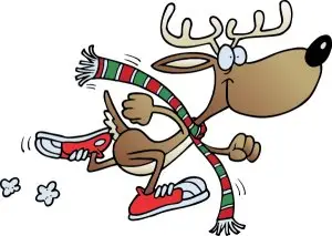 Lake Jovita 5K Reindeer Run logo