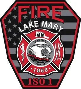 Lake Mary's 9th Annual Run with a Hero 5K and Kids Run Sponsored by Orlando Health logo