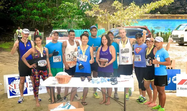 Lalomanu Half Marathon - Sāmoa logo
