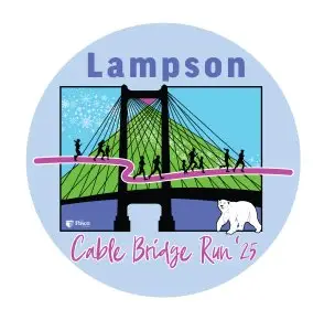 Lampson Cable Bridge Run logo