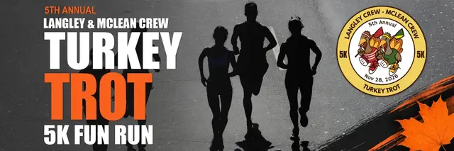 Langley and McLean Crew Turkey Trot logo
