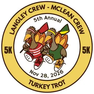 Langley and McLean Crew Turkey Trot logo