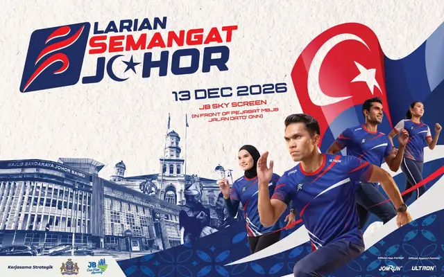 Larian Semangat Johor Powered By JomRun® logo
