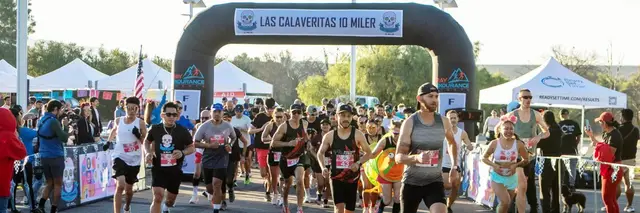 Las Calaveritas 10 Miler logo