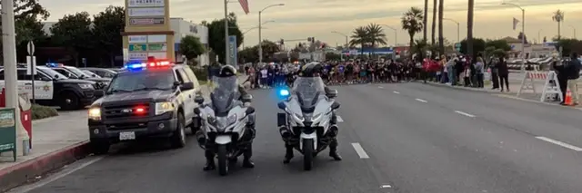 LASAA Mug Run - LASD Temple Station logo