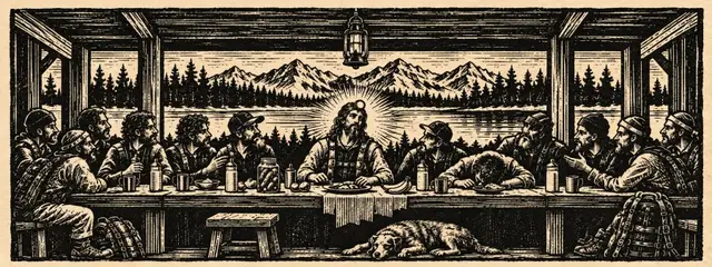 Last Supper 100k logo