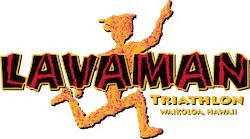 Lavaman Triathlon logo