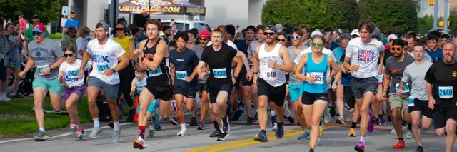 LECOM 5K and 1-Mile Wellness Walk logo