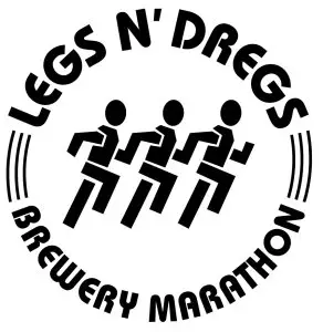 Legs n' Dregs Brewery Marathon logo