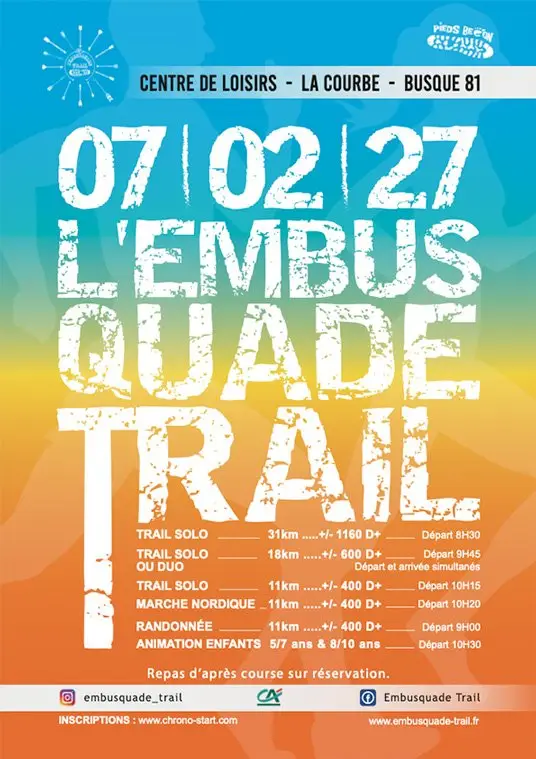 L’EMBUSQUADE TRAIL logo