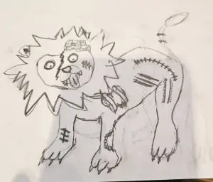 Leos/Lions Zombie Color 5K logo