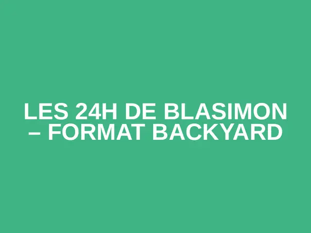 Les 24h de Blasimon – Format Backyard logo