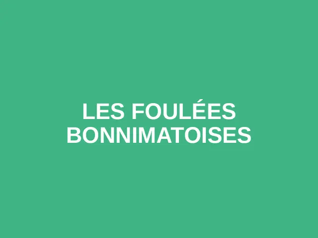 Les Foulées Bonnimatoises logo