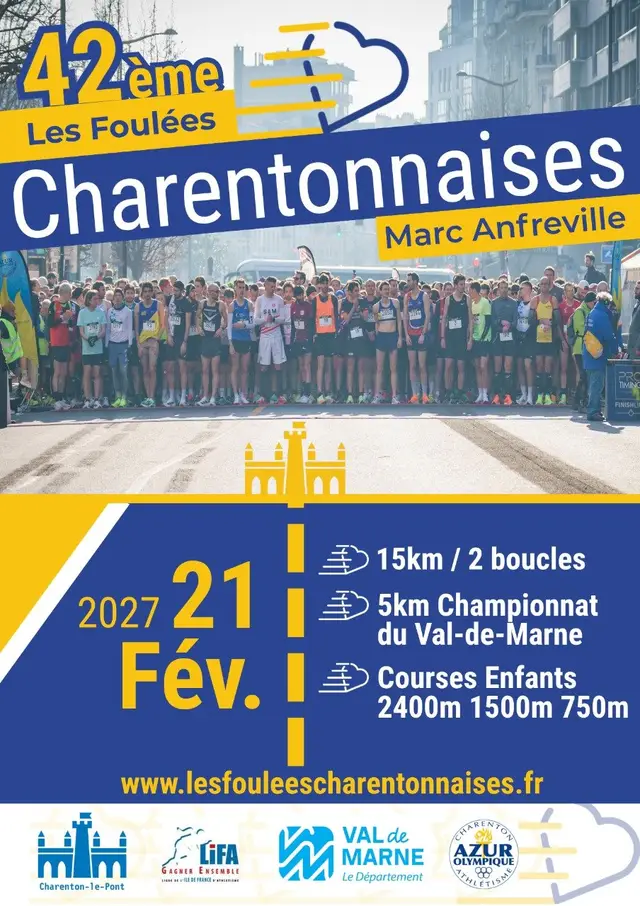 Les Foulées Charentonnaises logo