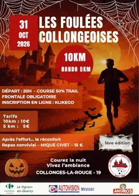 Les foulées collongeoises logo