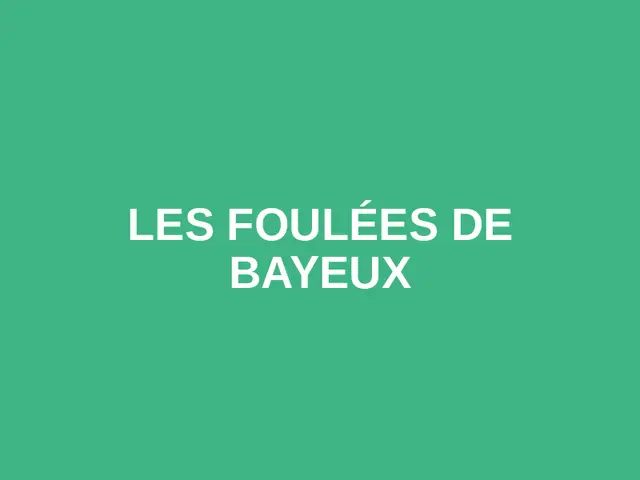 Les Foulées de Bayeux logo