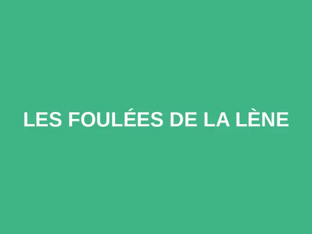 Les Foulées de la Lène logo