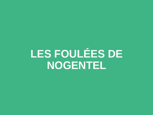 Les Foulées de Nogentel logo