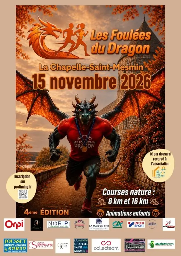 Les Foulées du Dragon logo