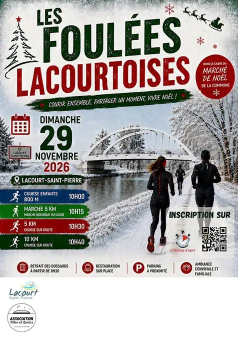 LES FOULÉES LACOURTOISES logo