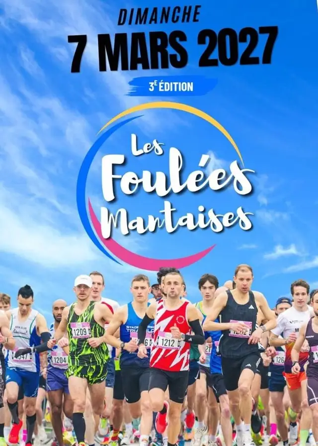 Les Foulées Mantaises 2027 logo