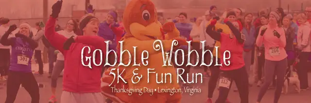 Lexington Gobble Wobble 5k logo