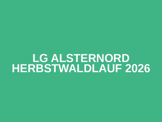 LG Alsternord Herbstwaldlauf 2026 logo