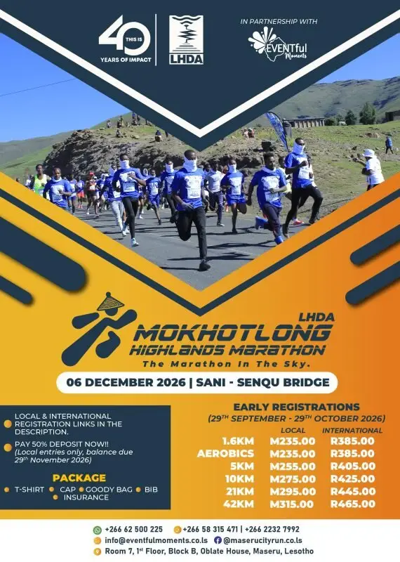LHDA Mokhotlong Highlands Marathon logo