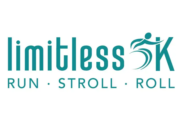 Limitless 5K Run, Stroll, or Roll logo