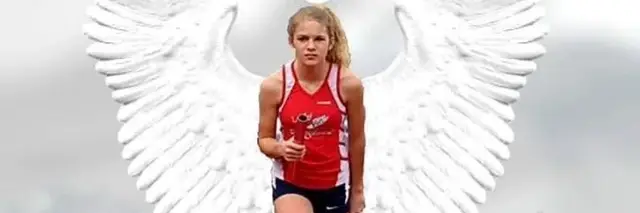 Lisa Napoletano Running with the Angels 5K /  1M Races logo