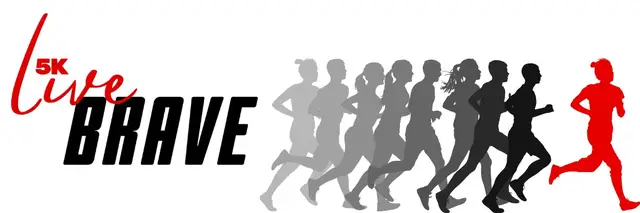 Live Brave 5K and 1 Mile logo