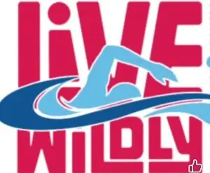 Live Wildly Open water Team Challenge, celebrating Worlds Swim Day logo