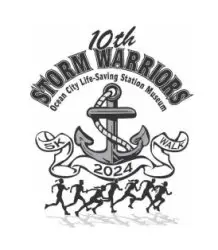 Storm Warriors Boardwalk 5k Run/Walk logo