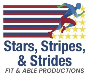 Stars, Stripes, & Strides logo