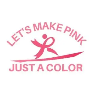 Let's Make Pink Just a Color logo