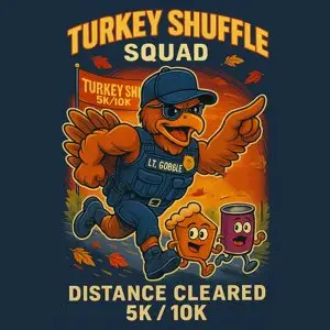 Turkey Shuffle - Dallas logo