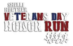 Shelli Huether Veterans Day Honor Run logo