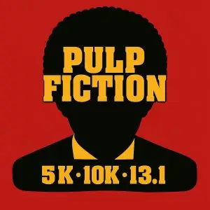 Pulp Fiction: Royale with Speed 5K, 10K & 13.1 logo