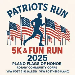 Patriots Run 5K logo