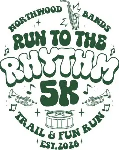 Run to the Rhythm Trail 5k & 1-Mile Fun Run/Walk logo