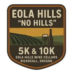 Eola Hills "No Hills" 5K/10K logo