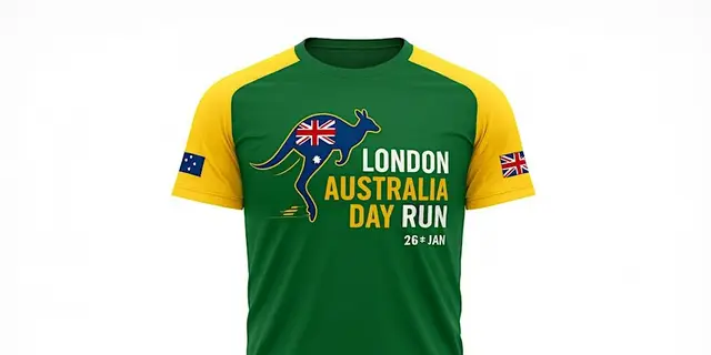 London Australia Day Run 2027 logo