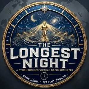 Longest Night (A Synchronized Virtual Backyard Ultra) logo