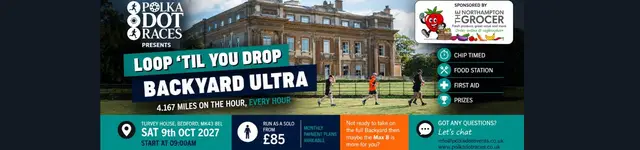 Loop Til You Drop Backyard Ultra  - Turvey House logo