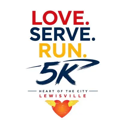 Love. Serve. Run. 5K logo