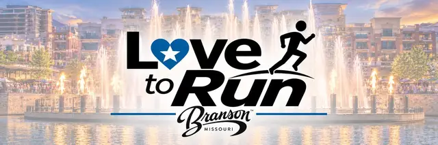 Love to Run Branson 1 MILE | 5K | 10K | HALF MARATHON logo