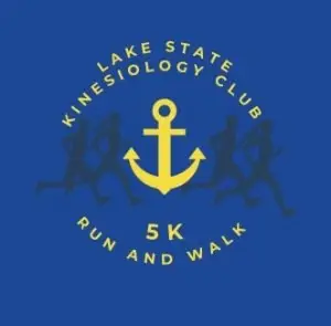 LSSU GLSW Kinesiology Club 5K logo