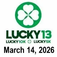 Lucky 13 Half Marathon - 10K - 5K logo