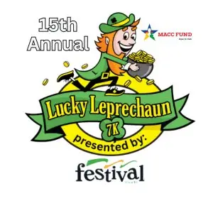 Lucky Leprechaun 7K Run/Walk & The Lucky Charm 1 Miler logo