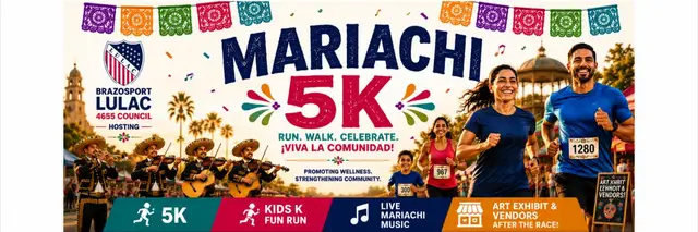 LULAC's Mariachi 5K logo